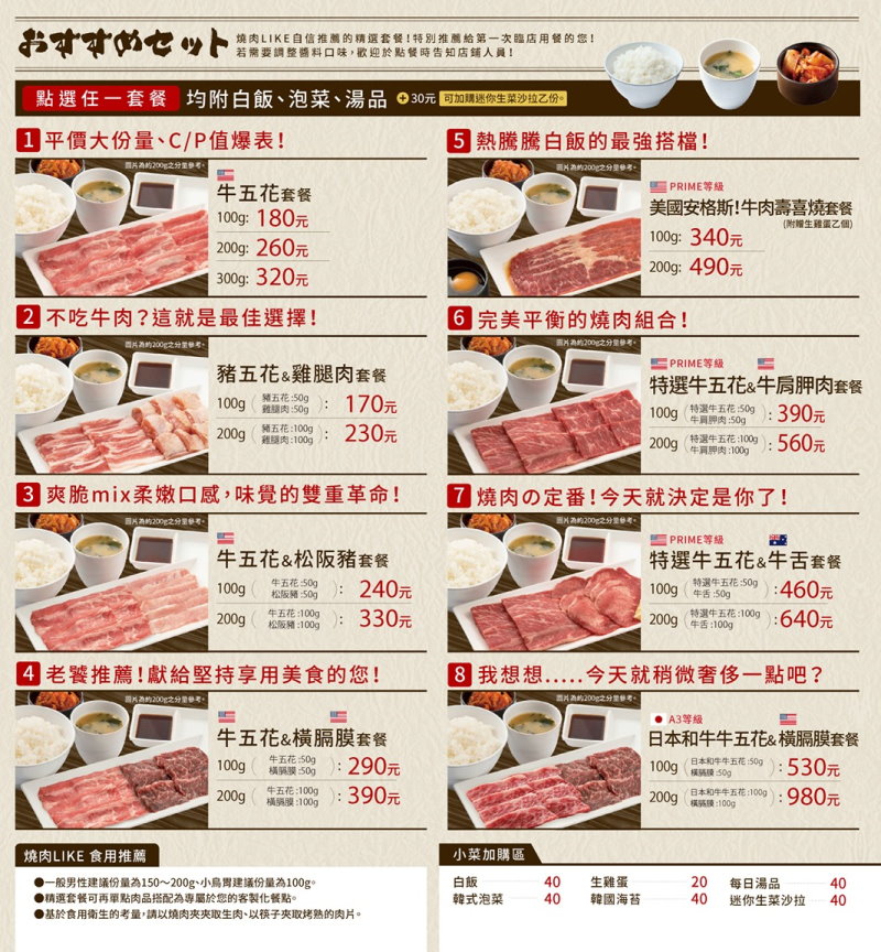 【台北車站】台北京站餐廳-焼肉ライク（燒肉LIKE）！一個人也可以吃燒肉！日本東京知名一人燒肉店！京站美食推薦！(內有燒肉LIKE菜單) @猴屁的異想世界