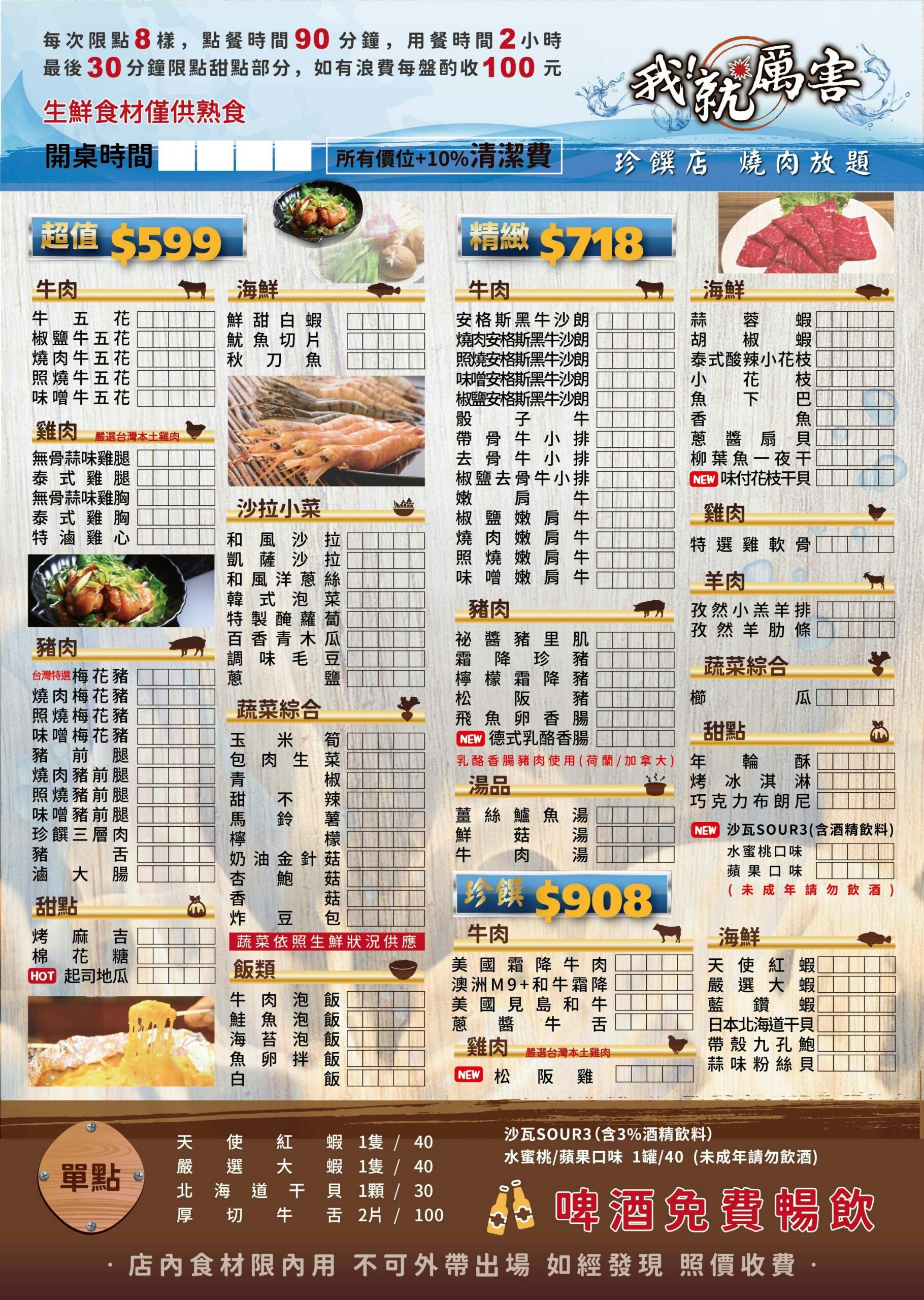 我就厲害燒肉放題西門珍饌店|台北燒肉吃到飽,傳說中天后蔡依林最愛甜點起司地瓜 @猴屁的異想世界 我就厲害燒肉放題西門珍饌店|台北燒肉吃到飽,傳說中天后蔡依林最愛甜點起司地瓜 @猴屁的異想世界