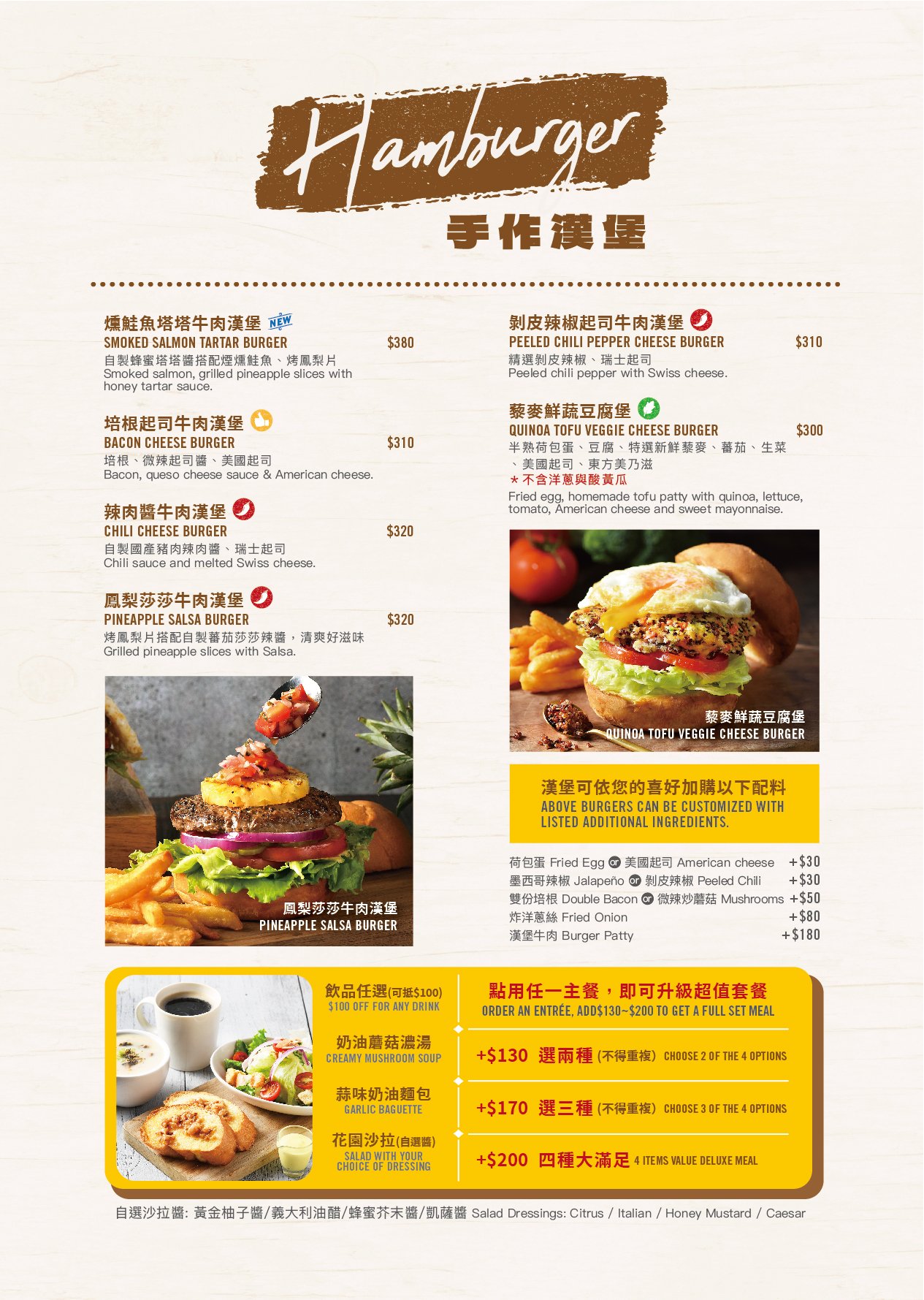 BurgerJoint 7分SO美式廚房華美店｜台中美式餐廳推薦，漢堡好吃，還有賣早午餐 @猴屁的異想世界