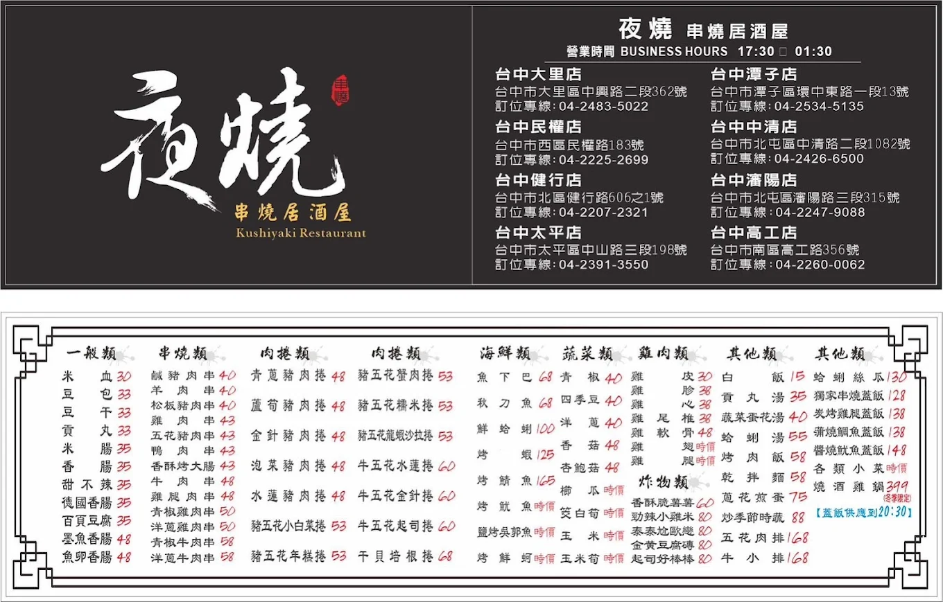 夜燒串燒居酒屋健行店|台中平價居酒屋推薦,串燒烤肉配啤酒超滿足 @猴屁的異想世界 夜燒串燒居酒屋健行店|台中平價居酒屋推薦,串燒烤肉配啤酒超滿足 @猴屁的異想世界