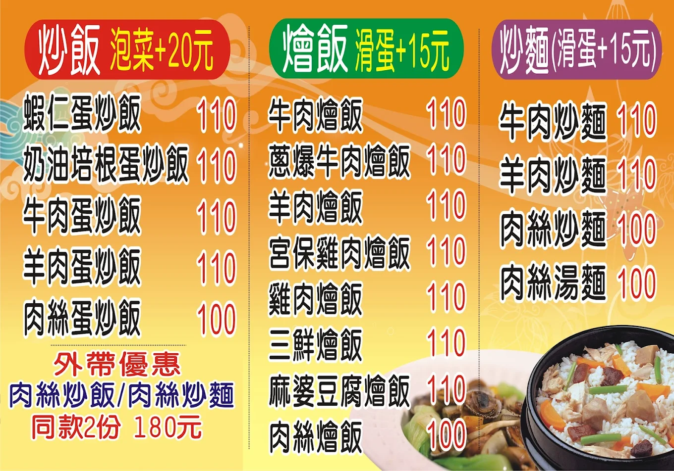 炒火大麵飯館｜新北永和美食推薦，平價炒飯炒麵燴飯通通有，捷運頂溪站小吃 @猴屁的異想世界
