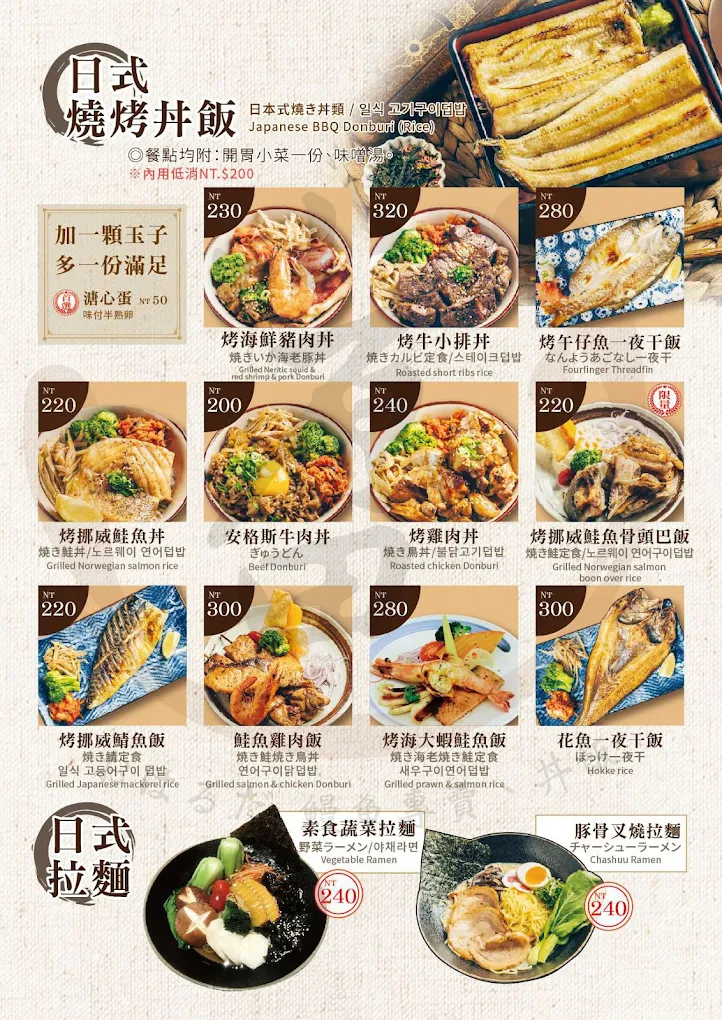 公館美食｜小原田日本料理公館店，CP值高平價鰻魚飯、丼飯！飲料、味噌湯、冰淇淋無限供應！ @猴屁的異想世界