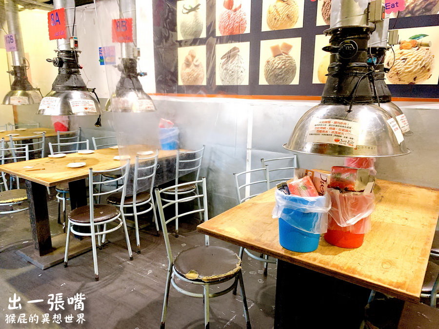 台中出一張嘴燒肉｜蝦子剝好殼超貼心，還有莫凡比冰淇淋、自製蜂蜜冰，一口酥超涮嘴！ @猴屁的異想世界
