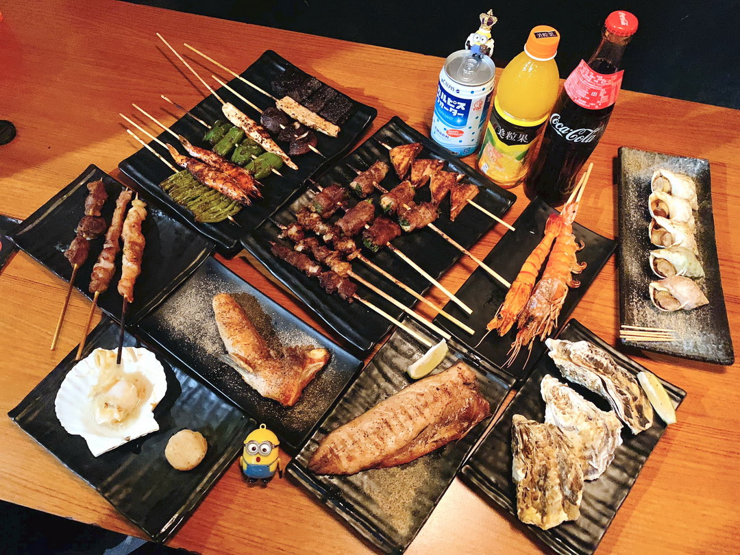 柒息地串燒居酒屋長安總店｜台北平價居酒屋推薦，生猛海鮮升級、現烤串燒近捷運善導寺站 @猴屁的異想世界