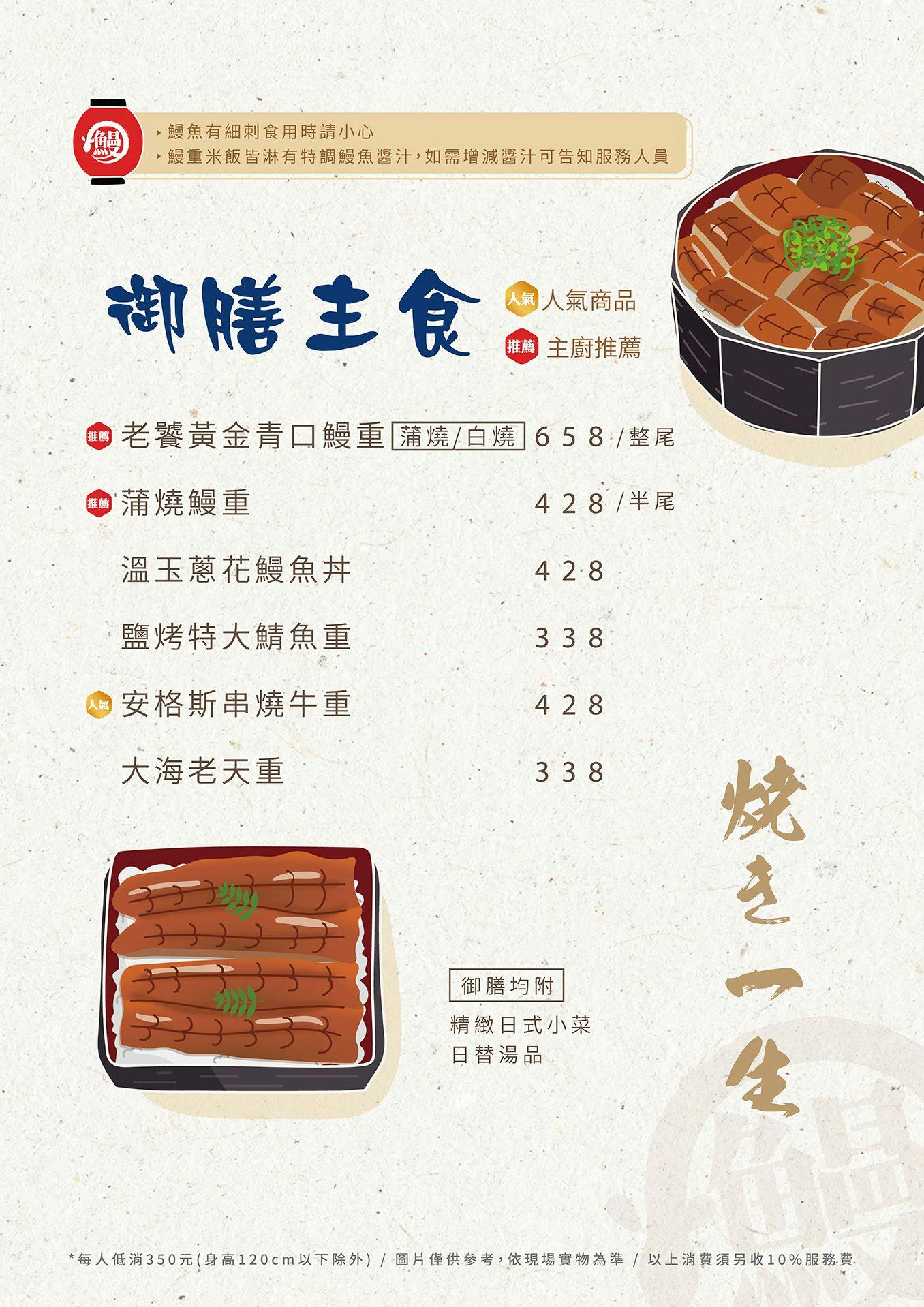 大江戶町鰻屋無敵一家｜台中鰻魚飯推薦，夢幻鰻魚桶飯三吃超滿足，當月壽星送壽司蛋糕 @猴屁的異想世界