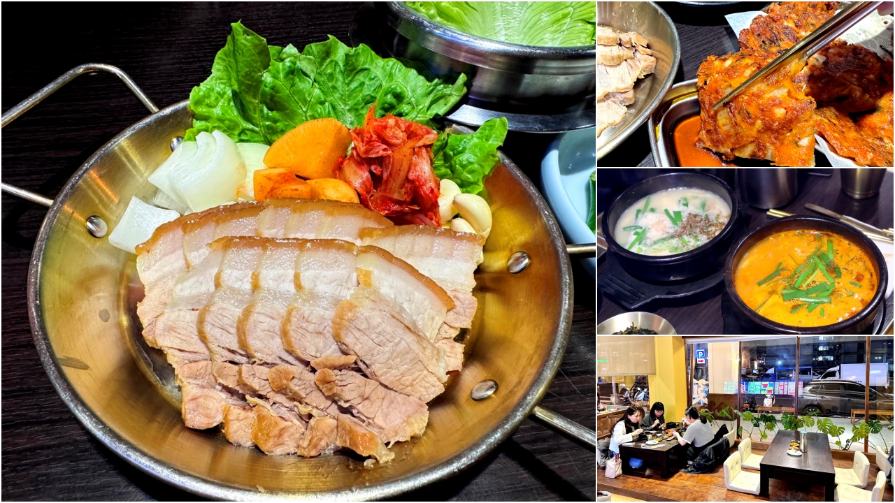 【延南家韓式豬肉湯飯】台中南屯人氣韓式料理推薦，血腸湯飯、雪濃湯、菜包肉必吃，小菜吃到飽超佛心！