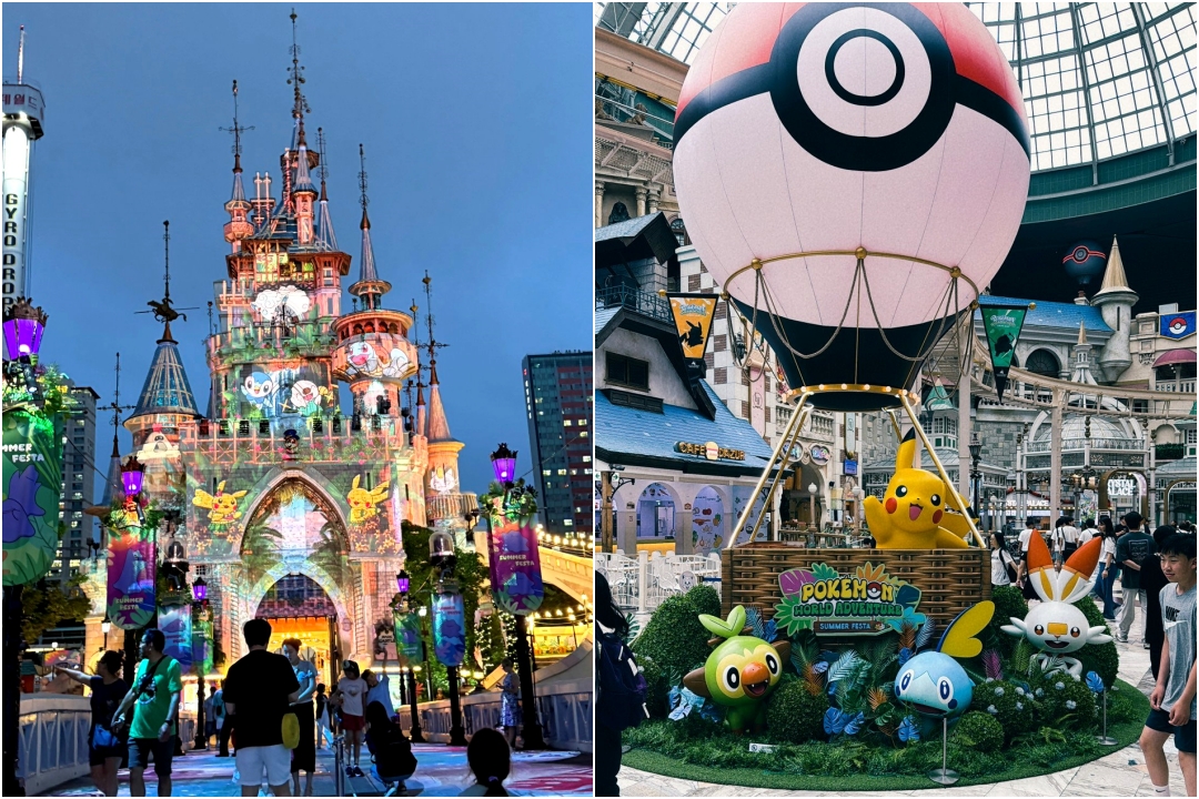 2025首爾樂天世界寶可夢樂園｜Pok&eacute;mon World Adventure夏日限定活動攻略，皮卡丘、卡比獸拍照景點推薦 @猴屁的異想世界