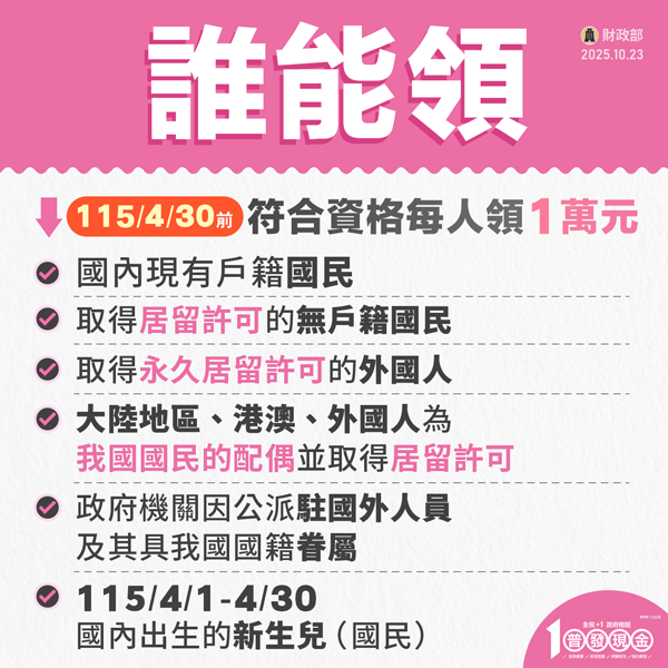 普發一萬怎麼領?2025全民現金發放懶人包|資格、時間、入帳方式一次看懂! @猴屁的異想世界 普發一萬怎麼領?2025全民現金發放懶人包|資格、時間、入帳方式一次看懂! @猴屁的異想世界