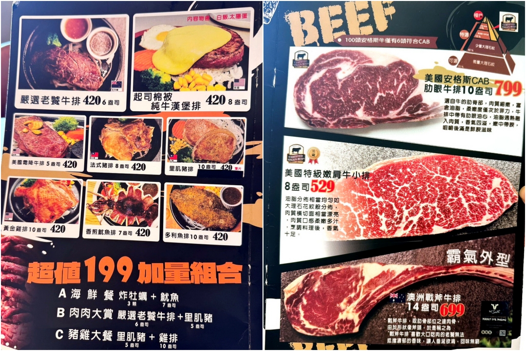 【哈塔牛排JMall店】台中牛排自助吧吃到飽420元起，披薩、炸物、甜點通通吃到飽 @猴屁的異想世界