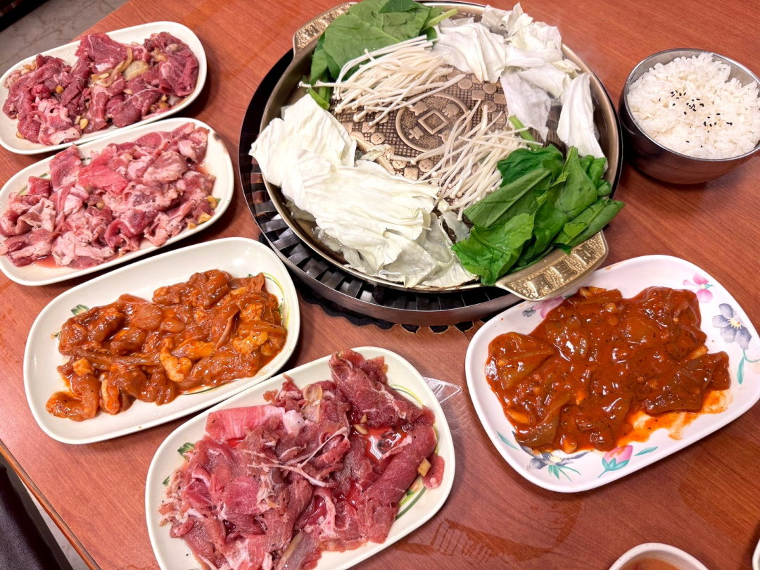 【韓香亭韓國料理】台中吃到飽推薦，銅盤烤肉＋海鮮煎餅吃到飽419元起，忠明南路老字號 @猴屁的異想世界