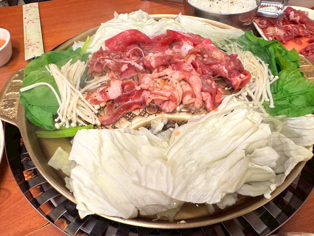 【韓香亭韓國料理】台中吃到飽推薦，銅盤烤肉＋海鮮煎餅吃到飽419元起，忠明南路老字號 @猴屁的異想世界
