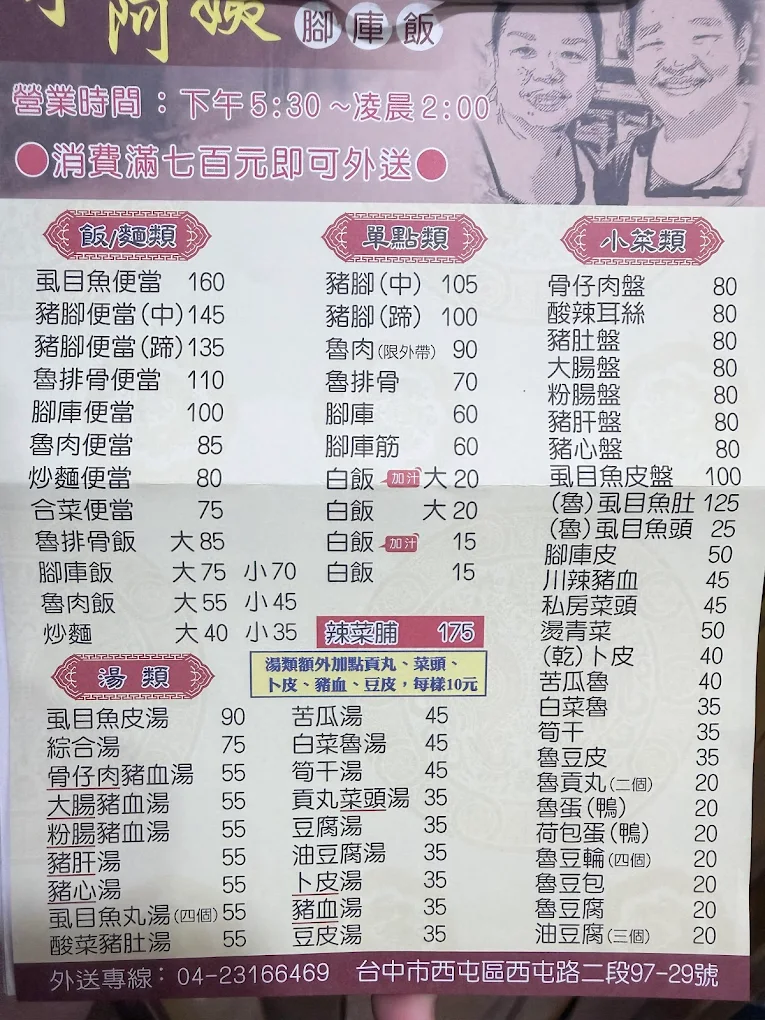【小阿姨腳庫飯】台中西屯美食推薦，排隊人氣腳庫飯，滷肉肥而不膩超入味 @猴屁的異想世界