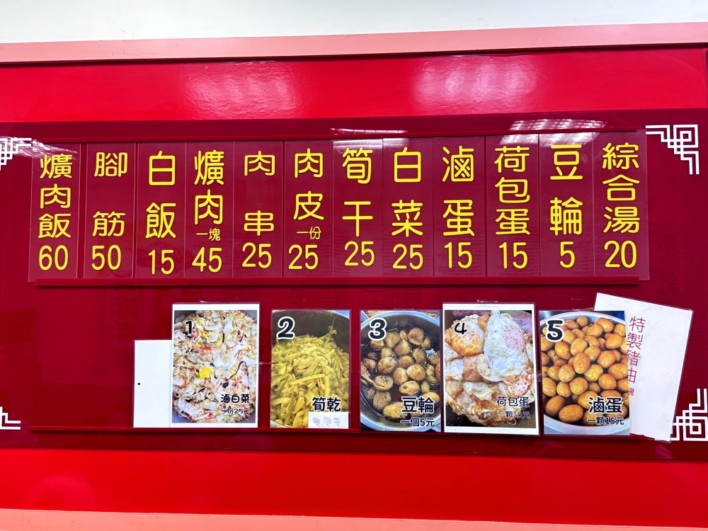 魚市場爌肉飯｜彰化爌肉飯推薦，晚來吃不到的排隊宵夜，肥美Q彈超入味 @猴屁的異想世界