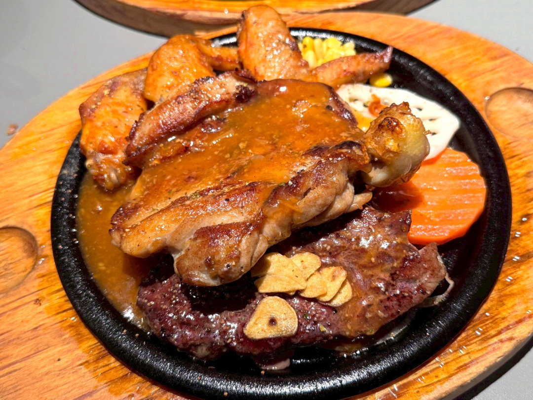 【哈塔牛排沙鹿店】台中沙鹿美食推薦，全台唯一排餐吃到飽牛排館，兩人挑戰11份主餐實測