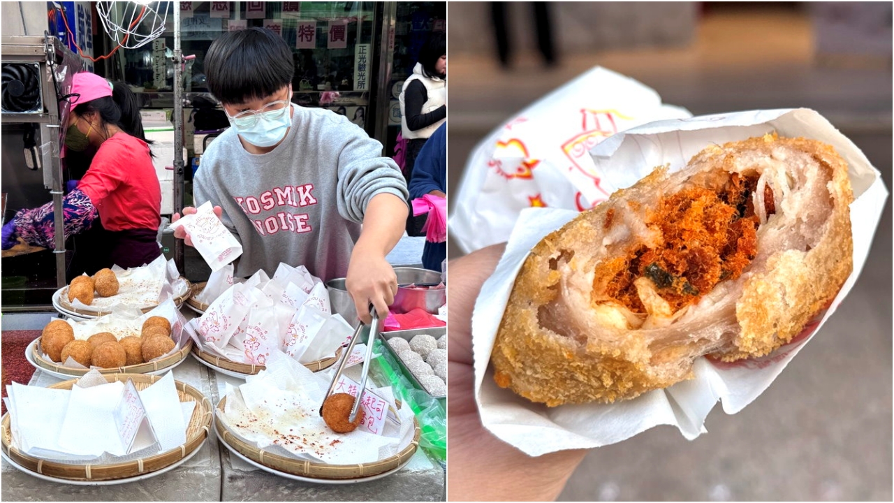 【大甲芋香包】台中大甲美食推薦，蔣公路人氣小吃，爆漿起司芋泥包必吃