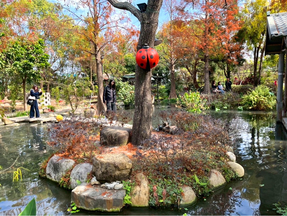 【田寮農莊景觀餐廳】台中景觀餐廳推薦，落羽松秘境、古早味辦桌料理，親子聚餐好去處 @猴屁的異想世界