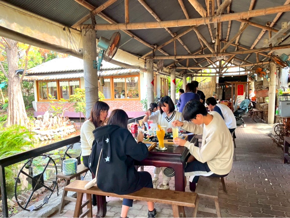 【田寮農莊景觀餐廳】台中景觀餐廳推薦，落羽松秘境、古早味辦桌料理，親子聚餐好去處 @猴屁的異想世界