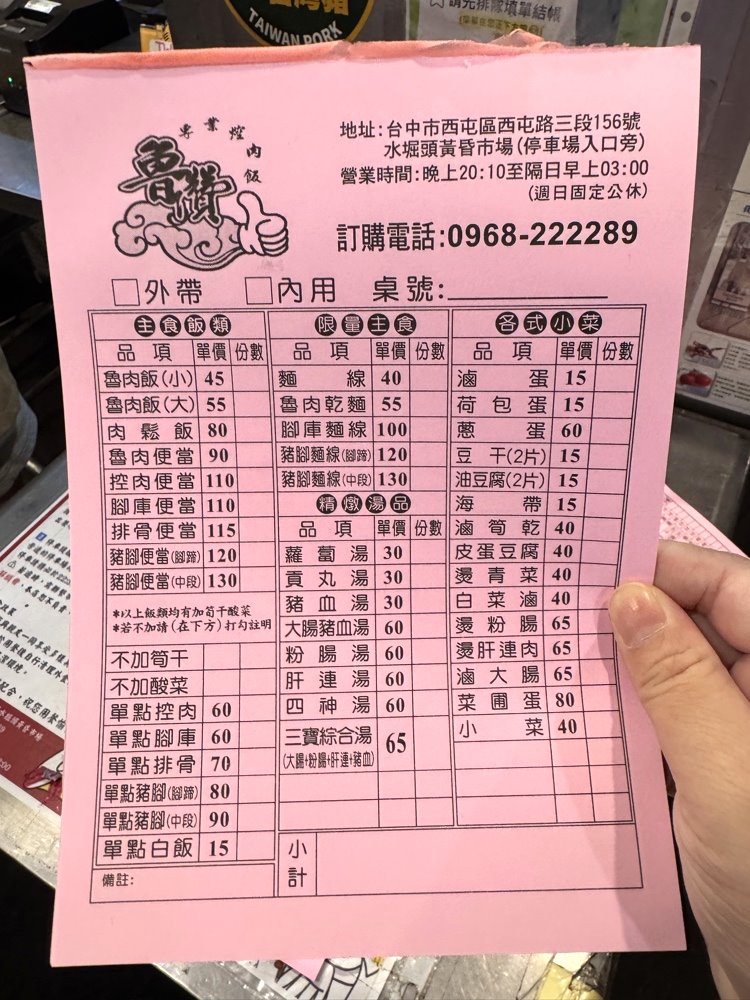 【魯讚魯肉飯】台中排隊必吃魯肉飯，爌肉超好吃，半熟蛋超邪惡，綜合湯高CP值，西屯宵夜推薦 @猴屁的異想世界