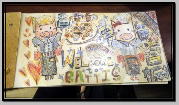Battis風味小館｜台中南屯餐廳，有超可愛豬豬咖啡拉花，義大利麵、燉飯好吃 @猴屁的異想世界