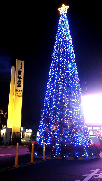 【台北新莊】天主教輔仁大學聖誕燈海！一年一度的浪漫氛圍！ @猴屁的異想世界