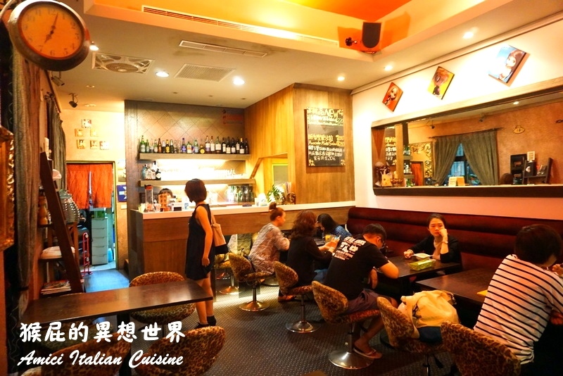 阿米奇義式廚房｜台中精明一街巷弄美食，便宜又好吃的義大利麵、燉飯，有壽星優惠 @猴屁的異想世界